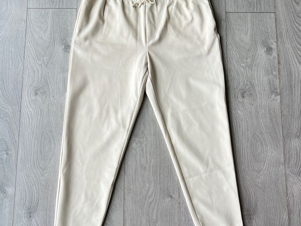 Zara Men’s Cream Trousers XL – NEW - Main image