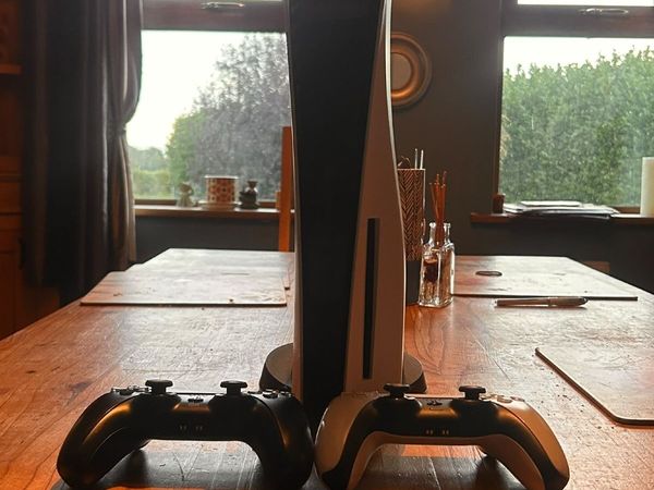 Sony Playstation 5 with 2 controllers - Main image