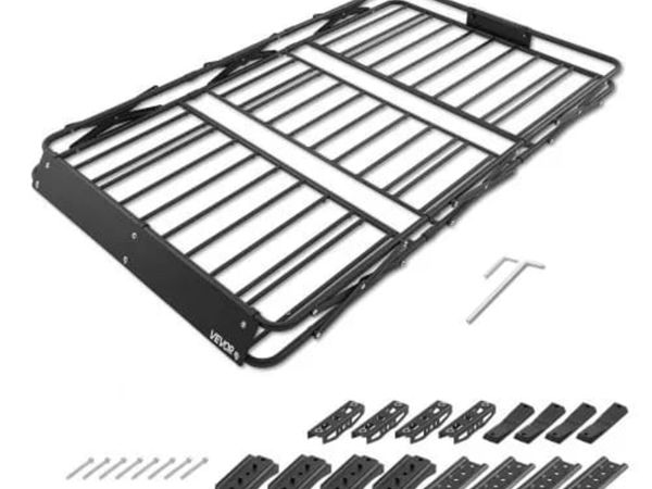 Roof Rack Cargo Basket, 1295 x 914 x 102 mm, Heavy - Main image