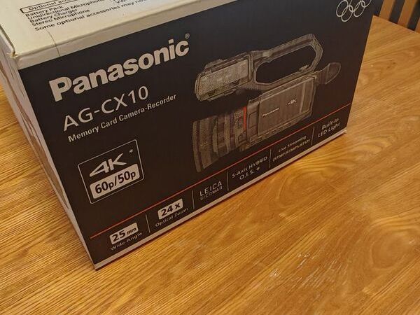Panasonic Ag CX10 4K Camera - Mint Condition - Main image