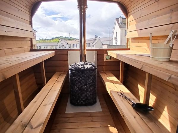 Mobile Trailer Sauna - Main image