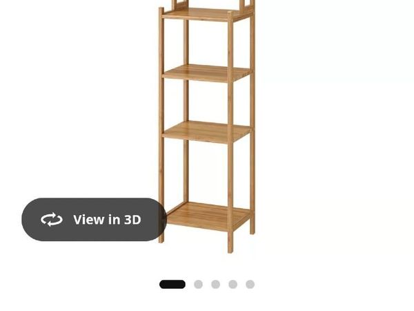 IKEA RÅGRUND bamboo shelving unit - Main image