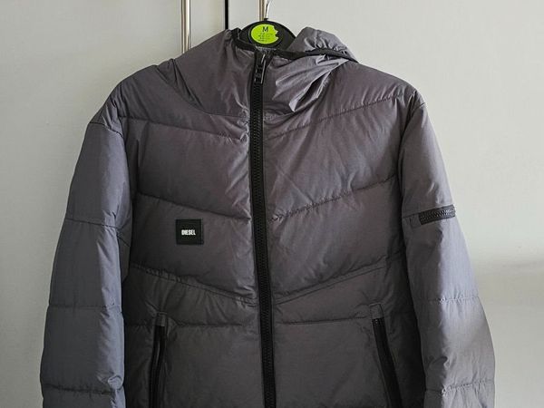 Diesel puffer jacket - grey - size XS - Main image