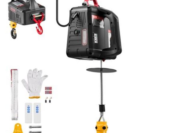 2-in-1 Electric Hoist Winch,500 kg Capacity, 1500W - Main image