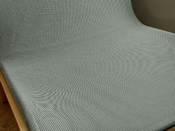 IKEA NOLMYRA Easy Chair Veneer Birch/Grey - Main image