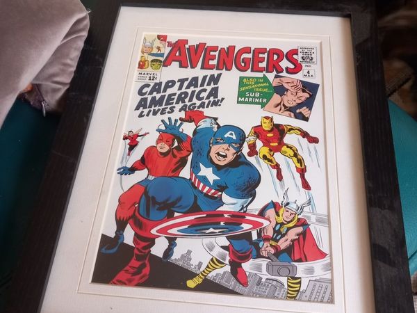 Framed superhero marvel prints - Main image