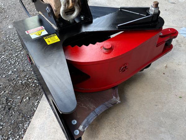 400mm Hydraulic Tree Shear – Full Hardox Body - Main image