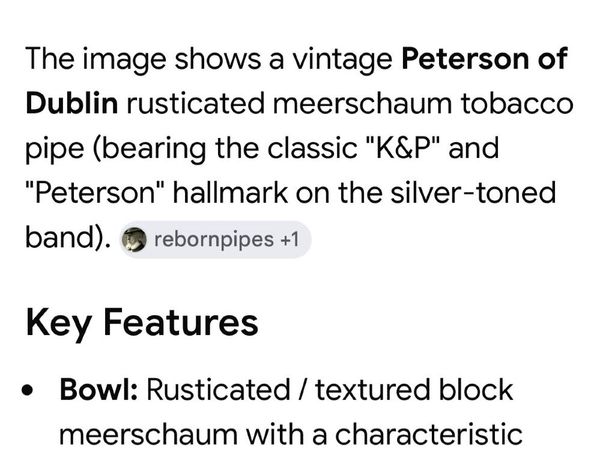 Meershaum vintage pipe (smokers) - Main image