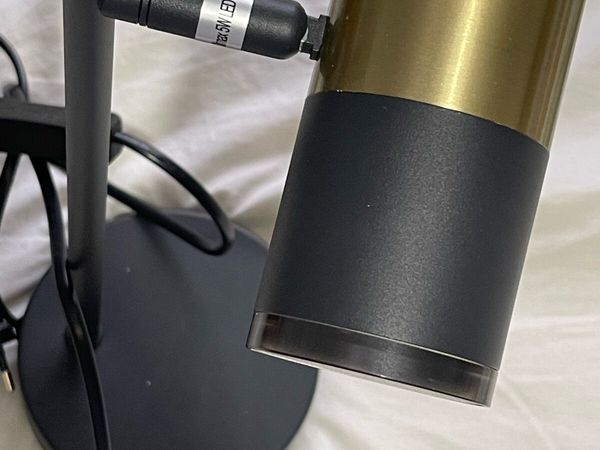Globo Table Lamp - Brand New - Gold Rim - Main image