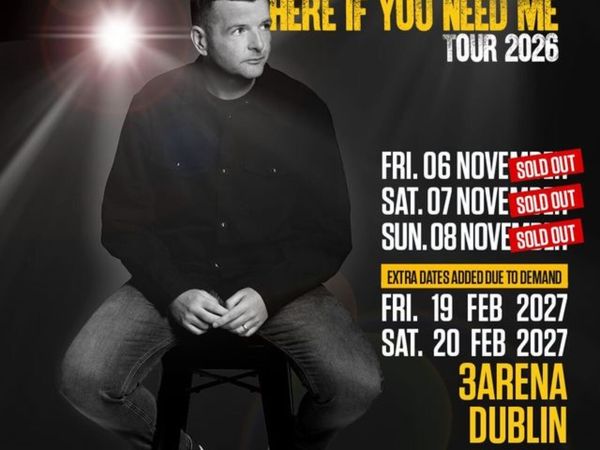 Kevin Bridges Tickets x2 DUBLIN SAT 7 NOV 26 - Main image