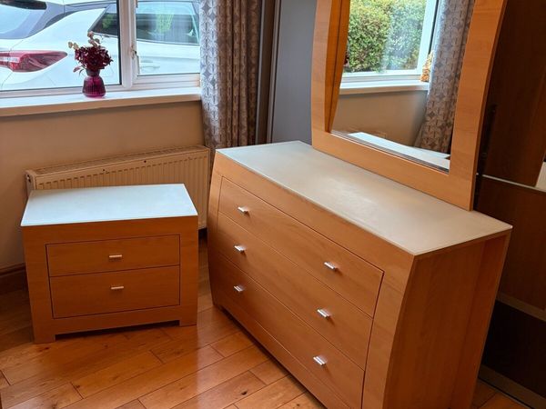 Chest of Drawers, Mirror & Bedside Locker - Main image
