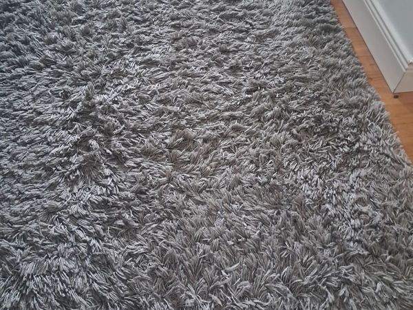 Large rug 240cm x 170cm grey colour - Main image