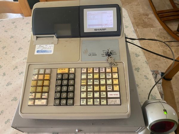 Cash register with scanner - Main image