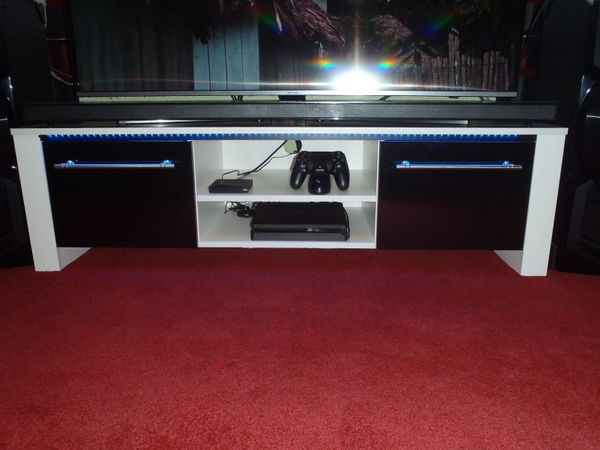 Tv Cabinet with blue LED light - Main image