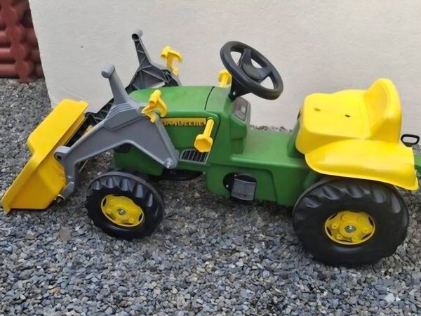 Toy tractor and trailer - Main image