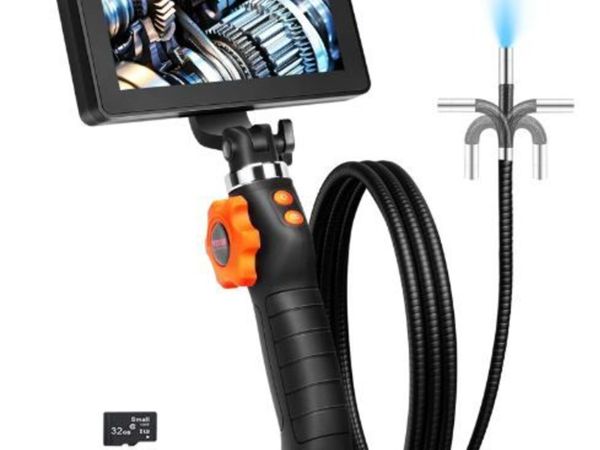 Articulating Borescope Camera with Light - Main image