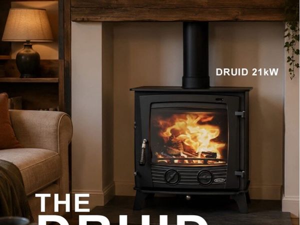 Druid 16kw & 21kw room heater stoves - Main image