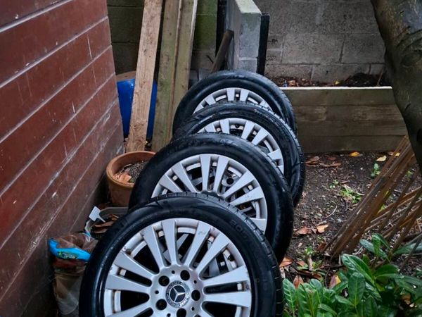 16 inch Mercedes wheels - Main image