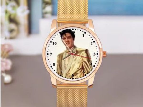 Elvis Rose Gold, 38mm dial. item is new - Main image