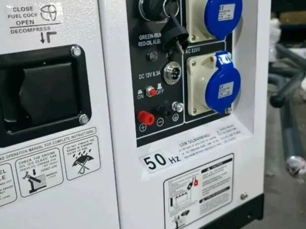 8kva 10kva Silent Diesel Generator brand new - Main image