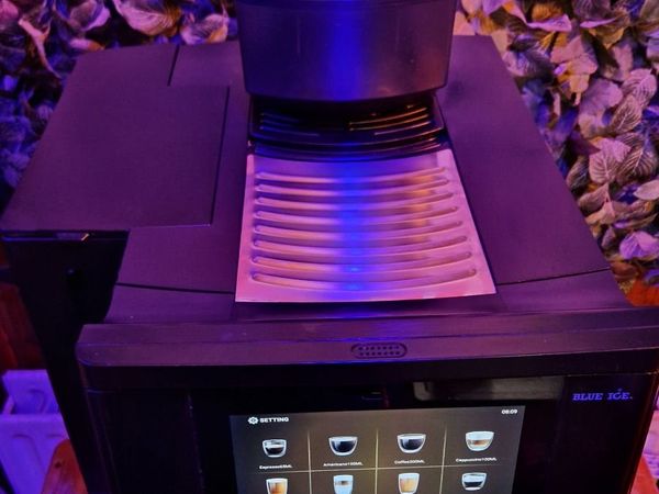 Blue Ice Azzurri Supremo Bean to Cup Coffee Machin - Main image