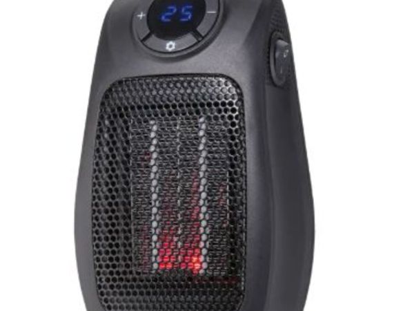 Brand New Ceramic Heater - Black - Main image
