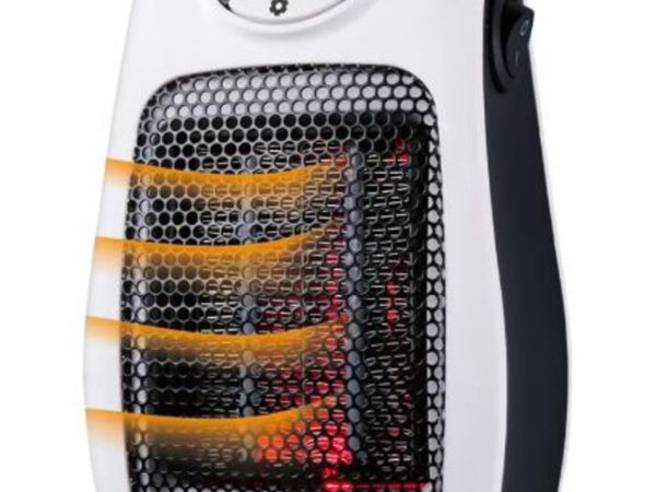 Brand New Ceramic Heater - White - Main image