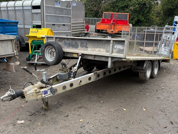 Ifor Williams tilt bed trailer - Main image