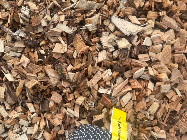 *Dry Stored* Newly Chipped Softwood Woodchip - Main image