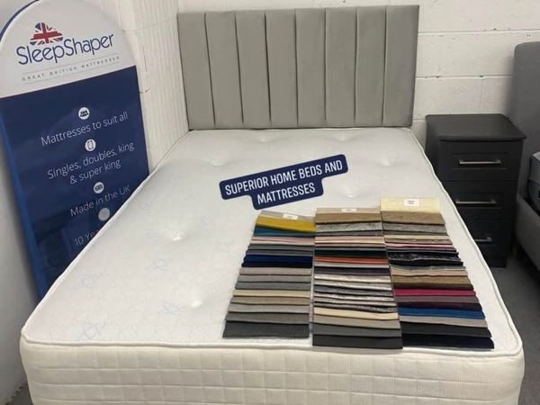Deluxe New Beds Mattresses Deals Free Delivery Bed - Main image