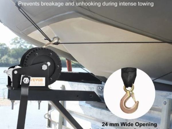 Hand Winch, 544.3 kg Pulling Capacity - Main image