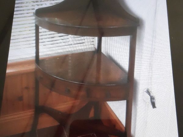 Corner Mahogany Washstand - Main image