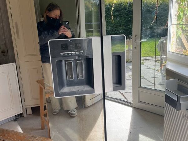 fridge freezer and falcon cooker - Main image