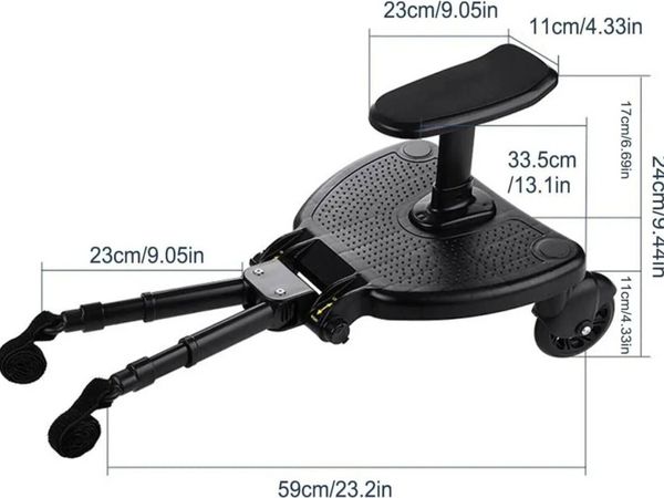 Stroller Universal Pushchair Board with Seat - Main image