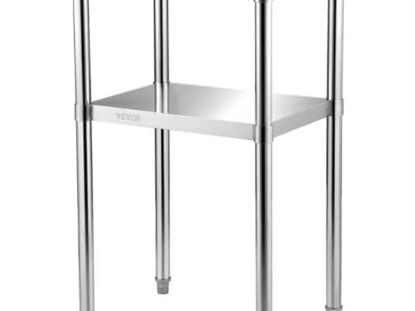 Stainless Steel Prep Table, 61 x 46 x 91 cm, 272 k - Main image