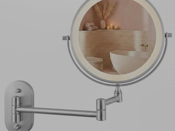 Makeup Cosmetic Vanity Mirror Bathroom Battery - Main image
