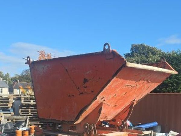 Skip Self Tipping / Forlift Tipping Bin - Heavy Du - Main image