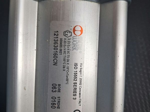 New Metal Work Pneumatic Cylinder – 63mm x 160mm - Main image