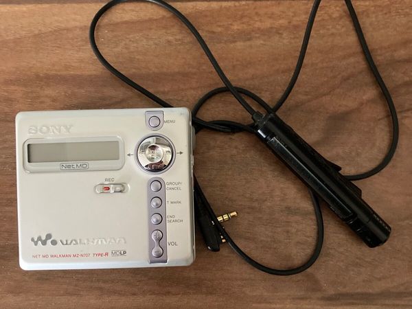Sony Minidisc Player with Minidiscs - Main image