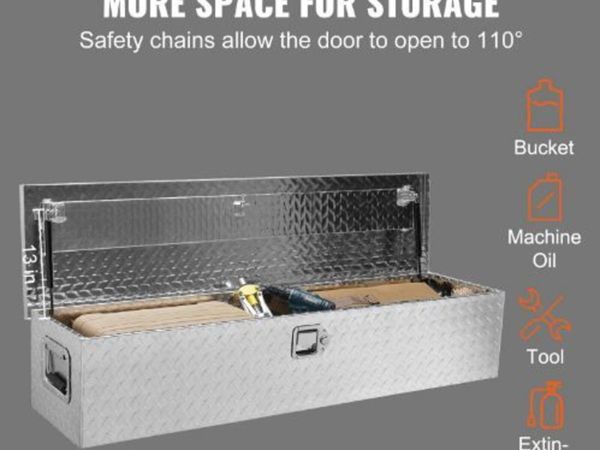 Heavy Duty Aluminum Truck Bed Tool Box - Main image