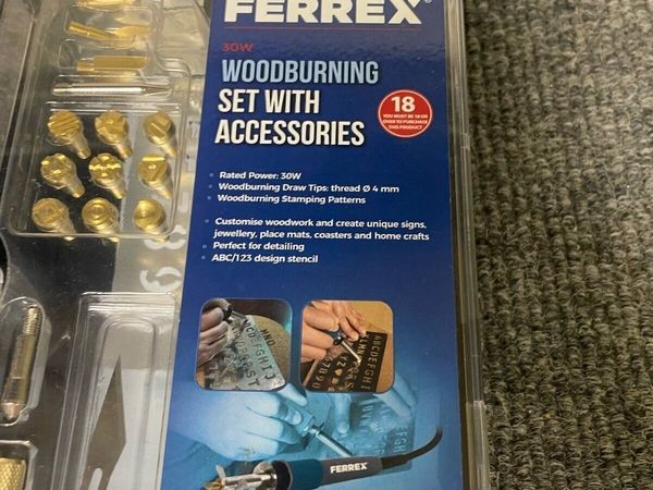 Ferrex Woodburning Set With Accessories - Main image