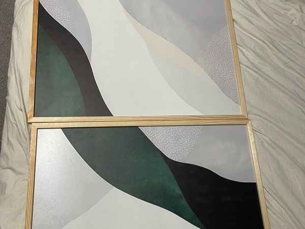 *NEW* Set Of 3 Large Japandy Style Picture Frames - Main image