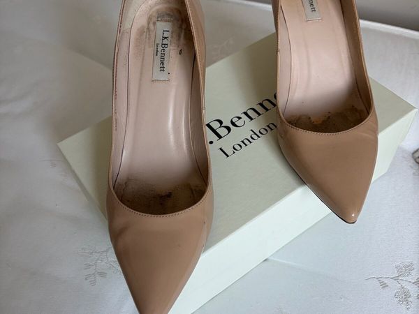 LK Bennett Nude Court Shoe - Main image