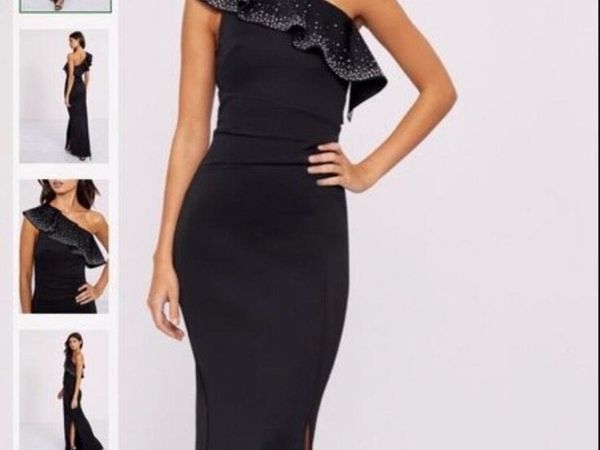 Lipsy black dress - stunning on - Main image