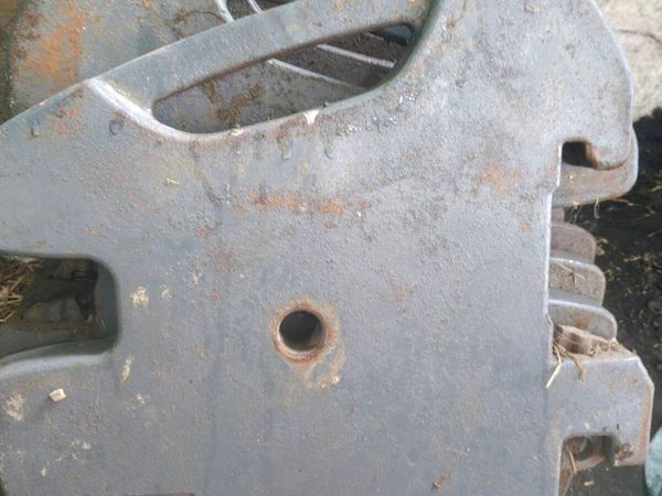 Agco 55kg wafer weights - Main image