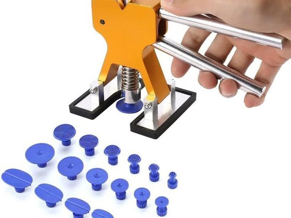 18-Piece Suction Cup Dent Repair Kit - Main image