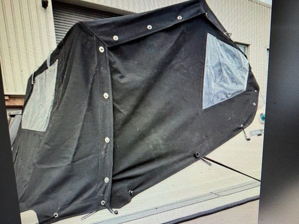 HOOD AND TONNEAU COVER FOR SHETLAND 535 BOAT - Main image