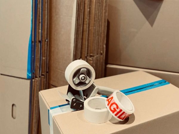 Boxes and tape - Main image