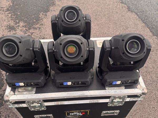 4 Chauvet Intimidator Spot 360 Moving Heads - Main image