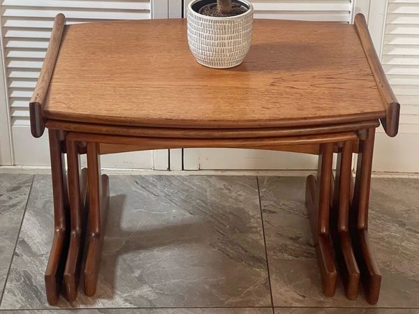Mid century G plan nesting tables - Main image